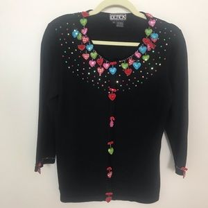 Vintage Berer by Takako Saxon Heart Sweater